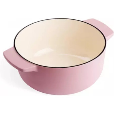 Кастрюля KitchenAid чавунна з кришкою 3,3 л Суха троянда (CC007430-001) Винница - изображение 4