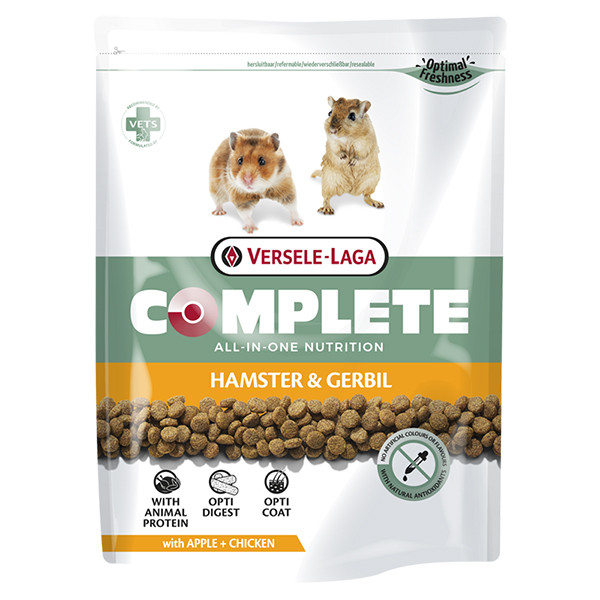 Versele-Laga Complete Hamster & Gerbil ВЕРСЕЛЕ-ЛАГА КОМПЛІТ ХОМ’ЯК ПІЩАНКА повнораціонний екструдований корм для хом’яків і піщанок Київ - фото 1