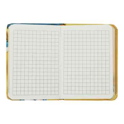 Книга записная ZiBi Yammi A7 в клеточку твердая обложка на резинке 80 листов, желтая (ZB.117101) Винница