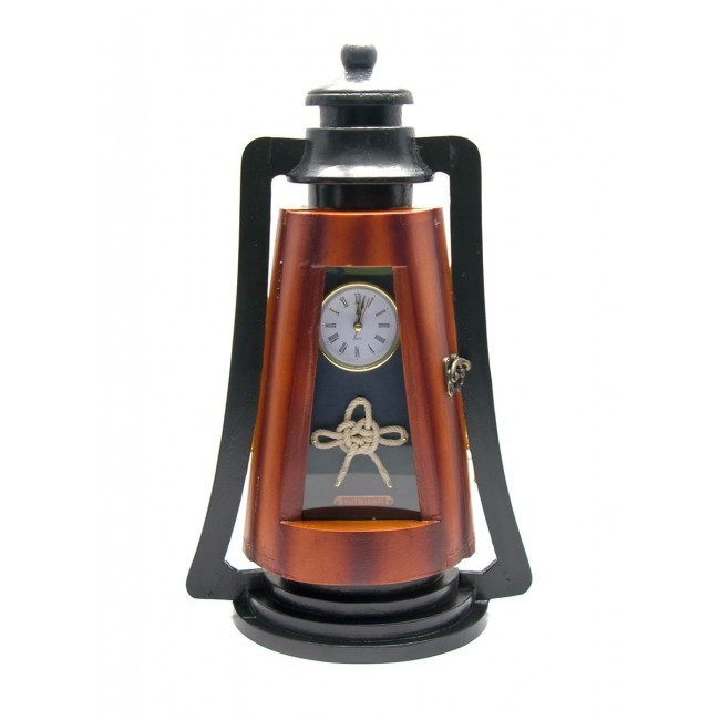 Ключниця з натурального дерева Блок з годинником Київ - фото 1