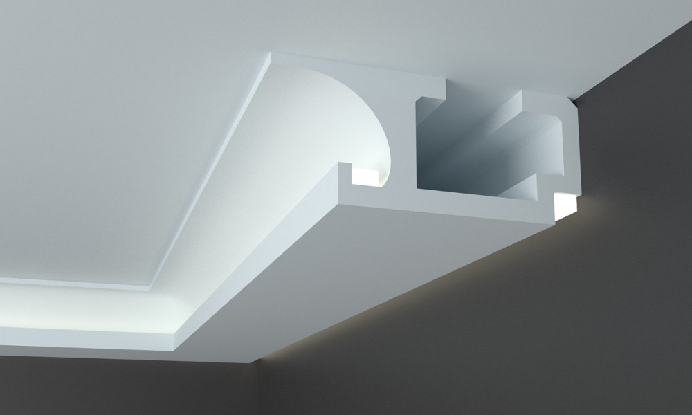 Карниз для LED освітлення серія D Tesori KD 409 Дніпро - фото 4