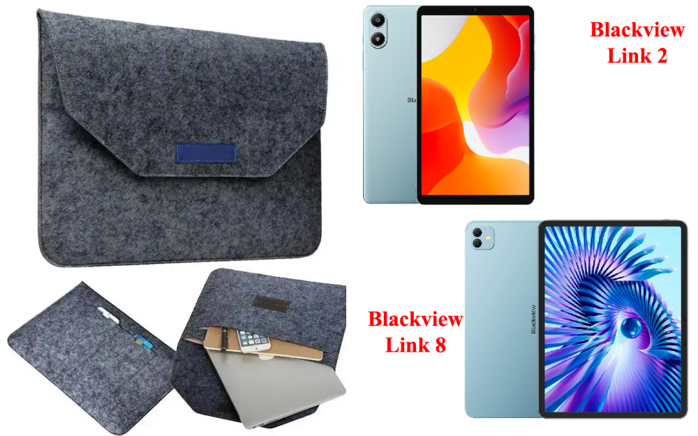 Сумка Wool из войлока для планшета Blackview Link 2, Link 8 Киев - изображение 1