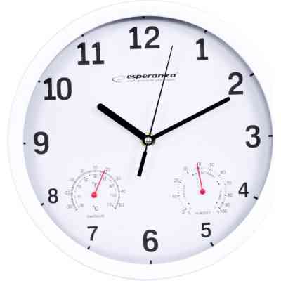 Настінний годинник Esperanza Wall Clock Lyon 25см White (EHC016W) Вінниця