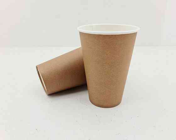 Стакан картонний 400 (12oz) "KRAFT Маестро (50 шт.) Харків