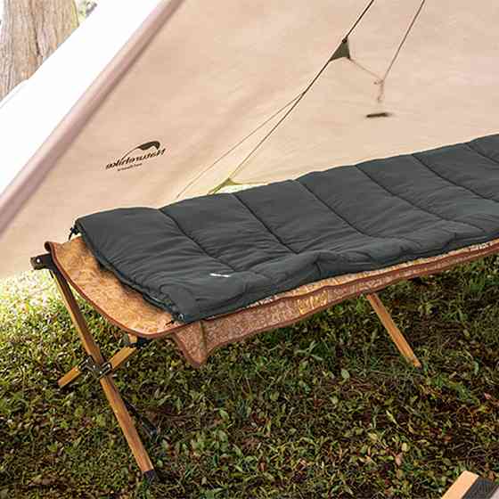 Спальний мішок Naturehike F150 NH22MSD05, правий, графіт Київ