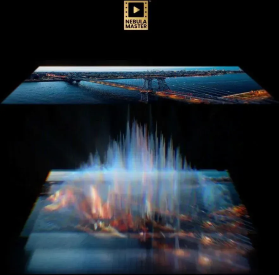 Портативный Мультимедийный лазерный проектор Anker Nebula Cosmos 4K SE: HybridBeam™, 1800 ANSI lm Dolby Vision Google TV, Netflix Киев