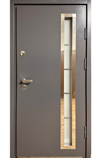 Двери уличные Redfort, модель  (Металл/МДФ) ,  (2 контура) С ТЕРМОРАЗРЫВОМ Киев - изображение 1