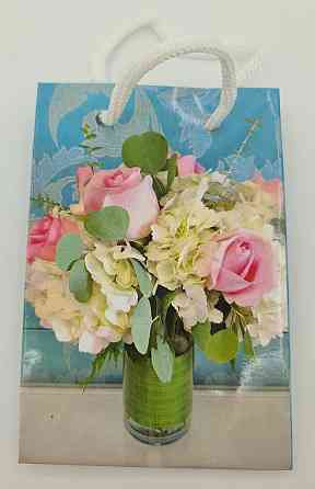 Пакет паперовий подарунковийМІНІ 8*12*3.5 арт09 (12 шт.) Харків