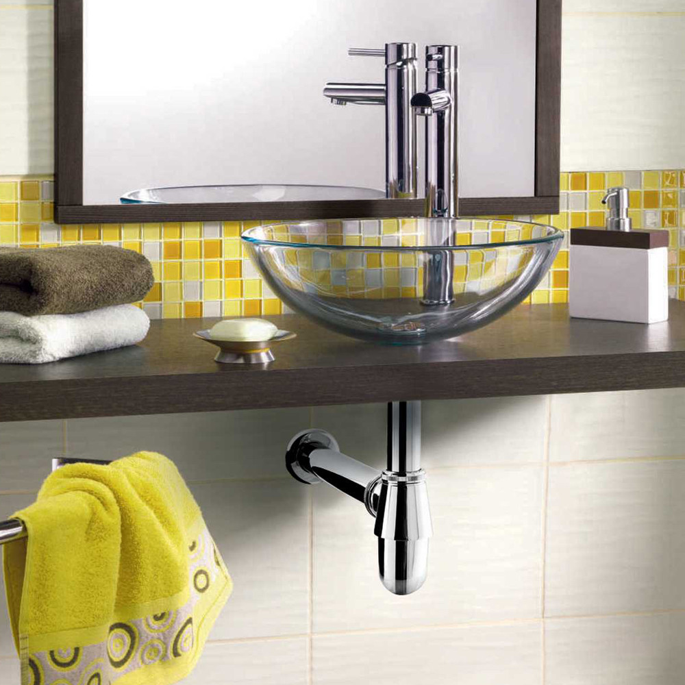 Wirquin Сифон для раковины латунный с пробкой на цепочке 1¼"×Ø32мм WIRQUIN (9541203) Киев - изображение 5