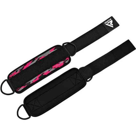 Манжети на щиколотку RDX GYM ANKLE PRO A4 CAMO PINK-PAIR Кам'янське