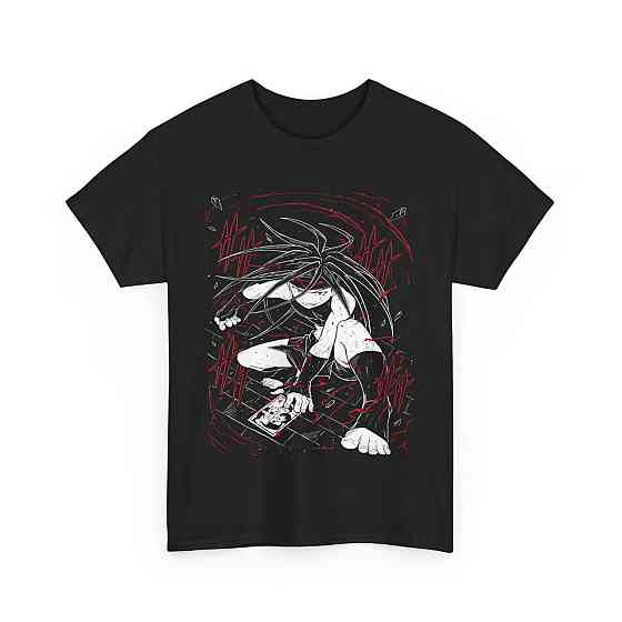 Футболка для мальчика аниме Стальной алхимик оверсайз (рост от 165 до 180 ) Черний AnimeJ0543m Днепр