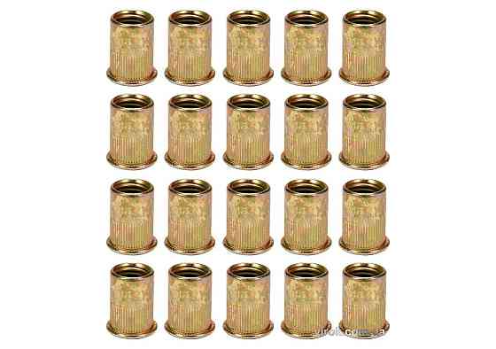 Нітогайка сталева YATO; М 10, l= 21 мм, 20 шт. [25/100] Одеса