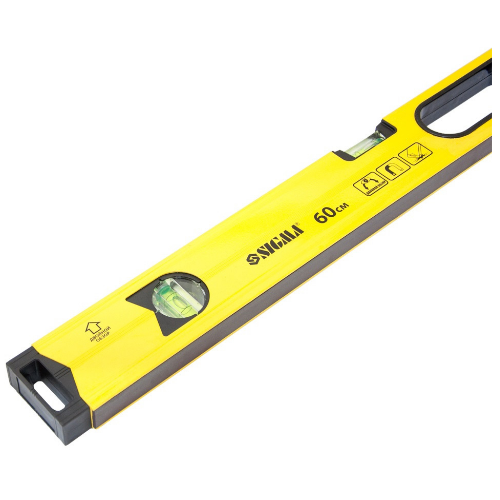 Рівень магнітний 3 капсули + вічко 60 см SIGMA Житомир - фото 9