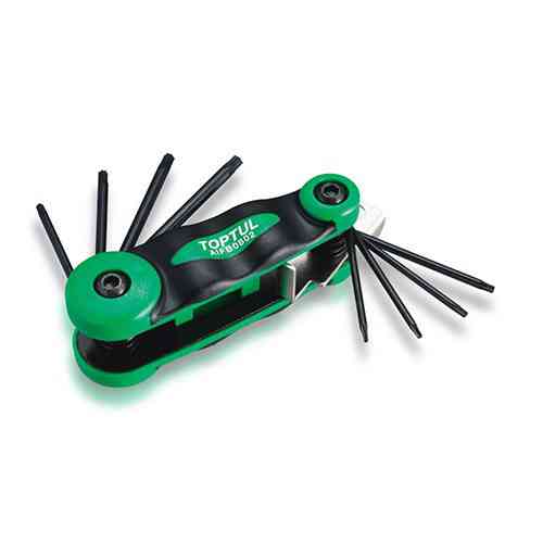 Набір шестигранників складаний TOPTUL TORX: T6-T25 AIFB0802 Чернігів