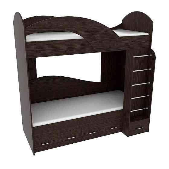 Кровать двухэтажная, Венге Магия, 2040х1000х2000 Львов