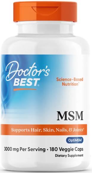 Метилсульфонилметан Doctor's Best MSM with OptiMSM 180 вег капс Киев - изображение 1