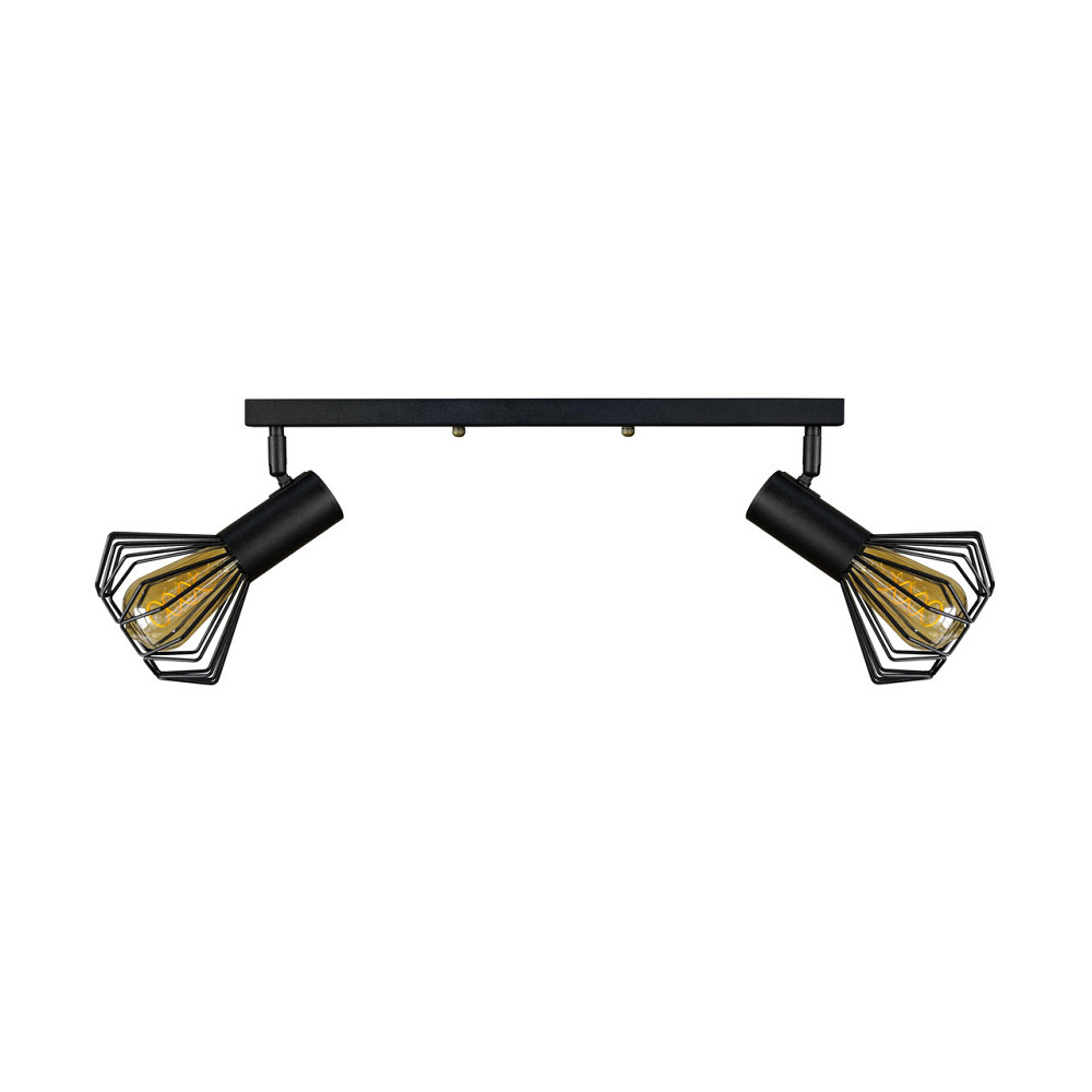 Светильник на планке с поворотними плафонами 2-Е27 Diadem NL 2215-2 Киев - изображение 4