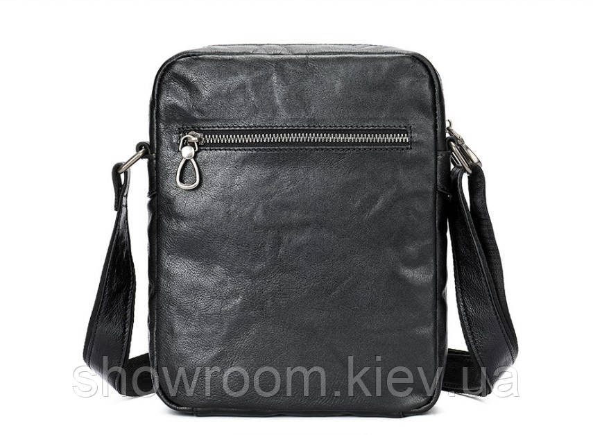 Шкіряна чоловіча сумка середніх розмірів Leather Collection (6119) Київ - фото 4