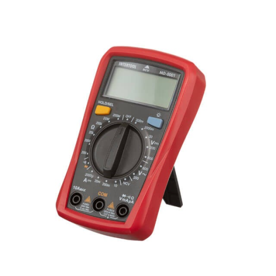 Мультиметр цифровий CAT II - 300 В / CAT I - 600 В INTERTOOL MD-0001 Київ