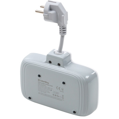 Мережевий фільтр живлення ColorWay CW-CHE24PDW 2 розетки/4USB (CW-CHE24PDW) Вінниця - фото 9