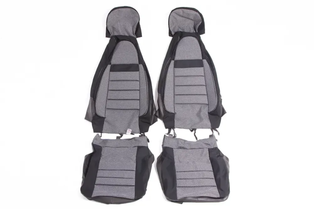 Чехлы на сидушки  2109 Avto-fortuna Lite Пилот с паралоном серые (2115) Винница - изображение 2