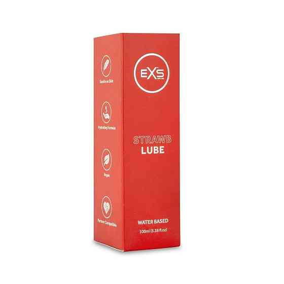 Лубрикант - EXS Strawberry Lube, 100 мл Sex Aura Київ