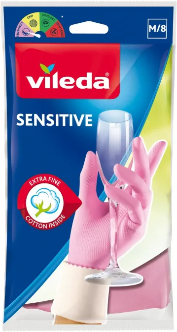 Рукавички латексні Сенсетів (Sensitive), розмір М Київ - фото 1