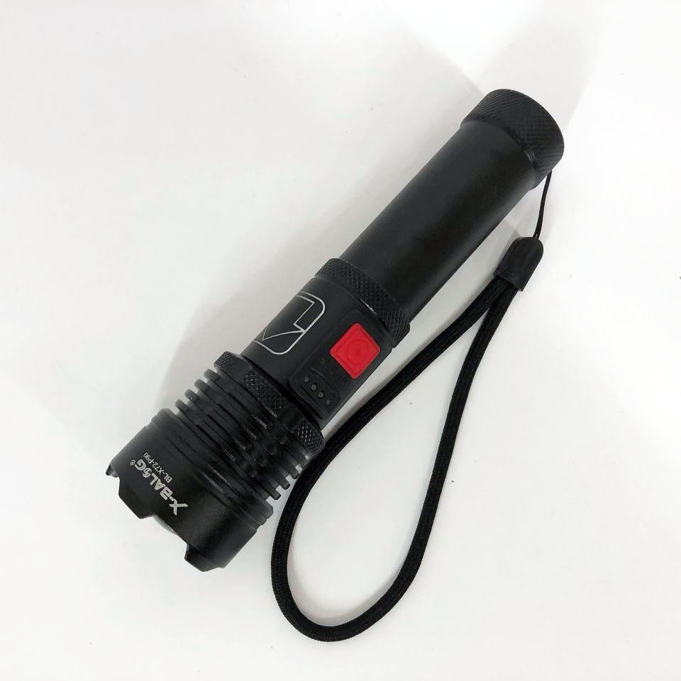 Дуже потужний ліхтар X-Balog BL-X72-P90, Ручний ліхтар з високою яскравістю, TA-579 Тактичні ліхтарі Київ - фото 5