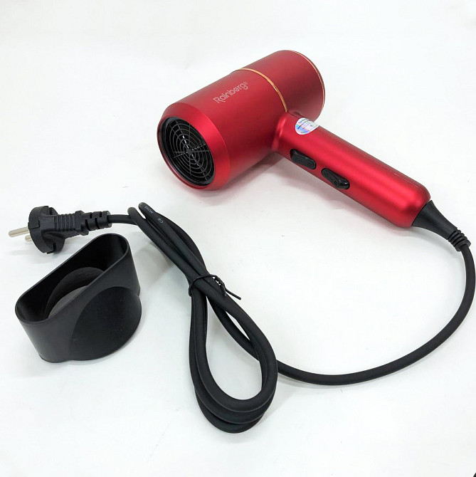 Мощный фен для сушки и укладки волос, Портативный фен для укладки волос с мощным мотором UN-58 Львов - изображение 6