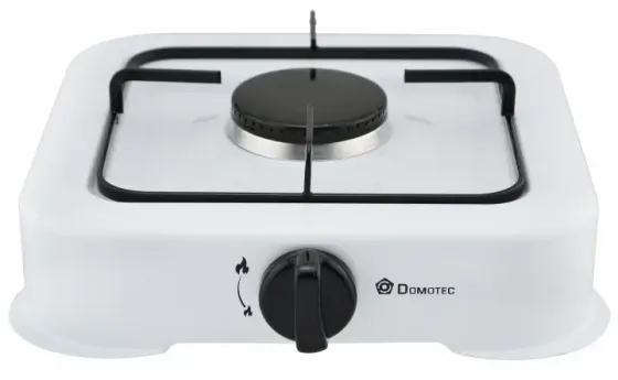 Плита газовая настольная газовый таганок Domotec MS 6601 белая Коломия