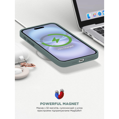 Чохол до мобільного телефона Armorstandart ICON2 MagSafe Apple iPhone 16 Lake Green (ARM81313) Вінниця - фото 2