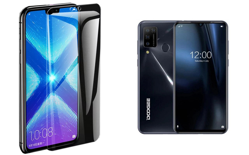 Защитное стекло NeoGlass для DOOGEE N20, N20 Pro – ультрапрозрачное и устойчивое Киев - изображение 2