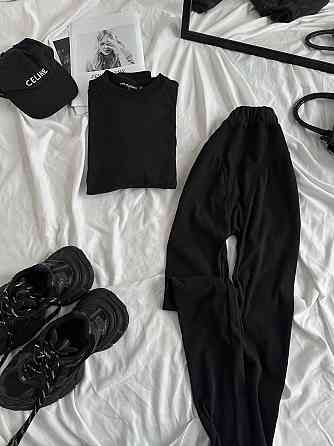 Жіноча базова тепла та приємна термобілизна пума Чорний, 46/48 Одеса