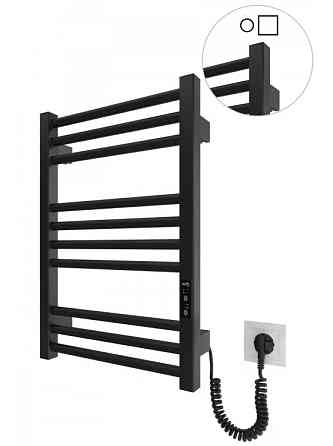 Електрична рушникосушка HF Derby 570х430 TR K чорна матова Київ