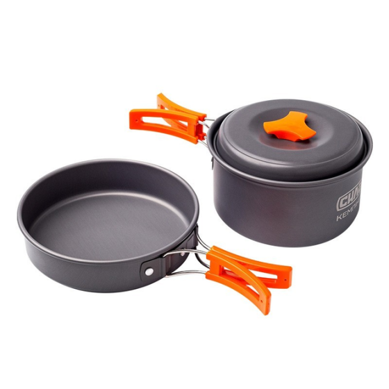 Набор туристической посуды для походов (кастрюля + сковородка) Харьков