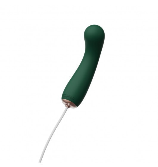 Вибратор для точки G,Qingnan No. 1 Super Soft G-spot Vibrator Green Sex Aura Киев - изображение 1