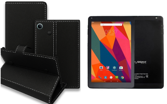 Книга-трансформер для планшета Sigma Mobile Tab A1015, Tab A1020, цвет Black Киев