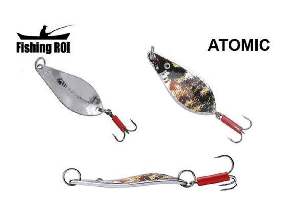 Блешня Atomic S 14г 1912 SF04221-141-1912 ТМ FISHING ROI Київ - фото 1