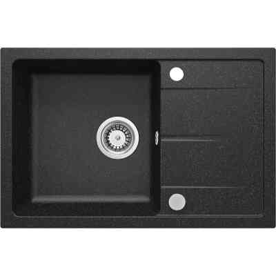 Мойка кухонная Deante Leda, мийка ZRD_2113 + зміш. BOC_B740, графіт (ZRDG2113) Винница