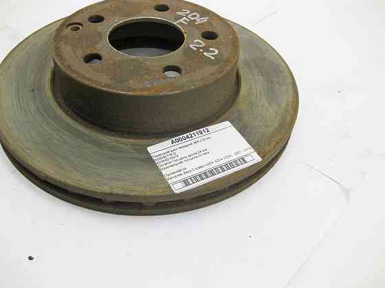 Mercedes-Benz  A0004211912 Гальмівний диск передній 288х25мм C-Class W204 Одеса