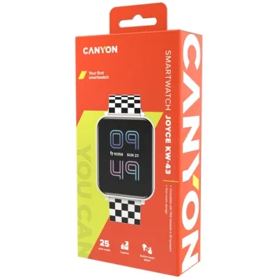 Смарт-часы Canyon Joyce KW-43 DUAL BT Music White (CNE-KW43WB) Винница - изображение 2