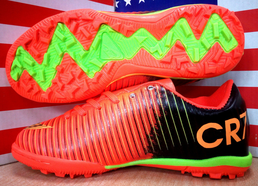 Подростковые сороконожки копы Nike Mercurial CR7,р.32(21,5)см Сумы - изображение 3