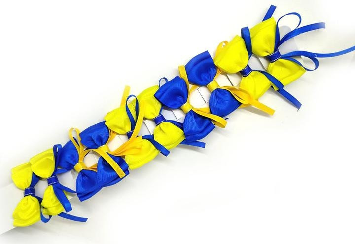 Гумки для волосся дитячі Бантики уп 10 шт Київ - фото 1