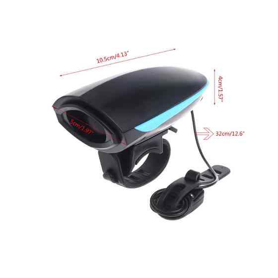 Яскрава велофара із сигналом із виносною кнопкою Speaker Bicycle Light зарядка USB Бровари