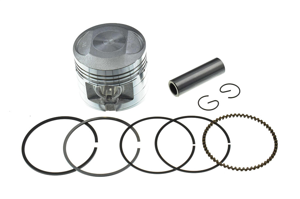 Поршень 4T CB/CG Ø56,50mm, p-15 (125/140cc STD) (у зборі) GONGYU Київ - фото 1