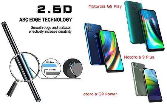 Защитное стекло ArmorGlass для Motorola G9 Play, 9 Plus, G9 Power – устойчивое к царапинам и ударам Киев