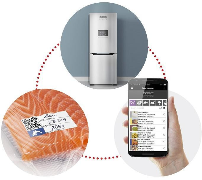 Пленка для вакуумного аппарата 28х600 см 2 рулона CASO (1223) Нововолынск - изображение 4