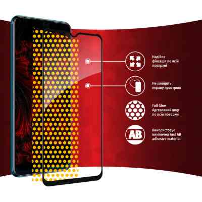 Скло захисне Intaleo Full Glue Tecno Spark 8T (1283126542275) Вінниця