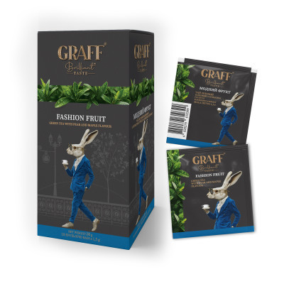 Чай Graff Fashion fruit 20х1.5 г (4820279610382) Вінниця - фото 1
