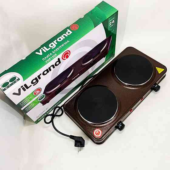 Електричні плити хорошої якості, Електрична кухонна плита з двома зонами нагріву, Комфорка електрична CR-77 Івано-Франківськ